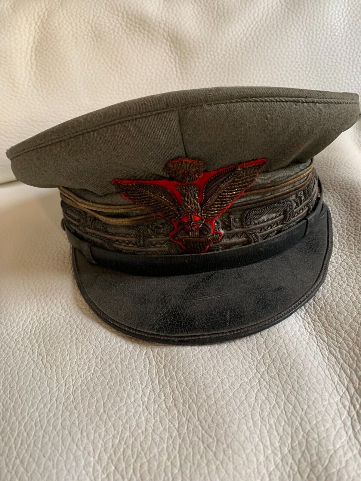 Casquette Militaire De General Italien Ww2