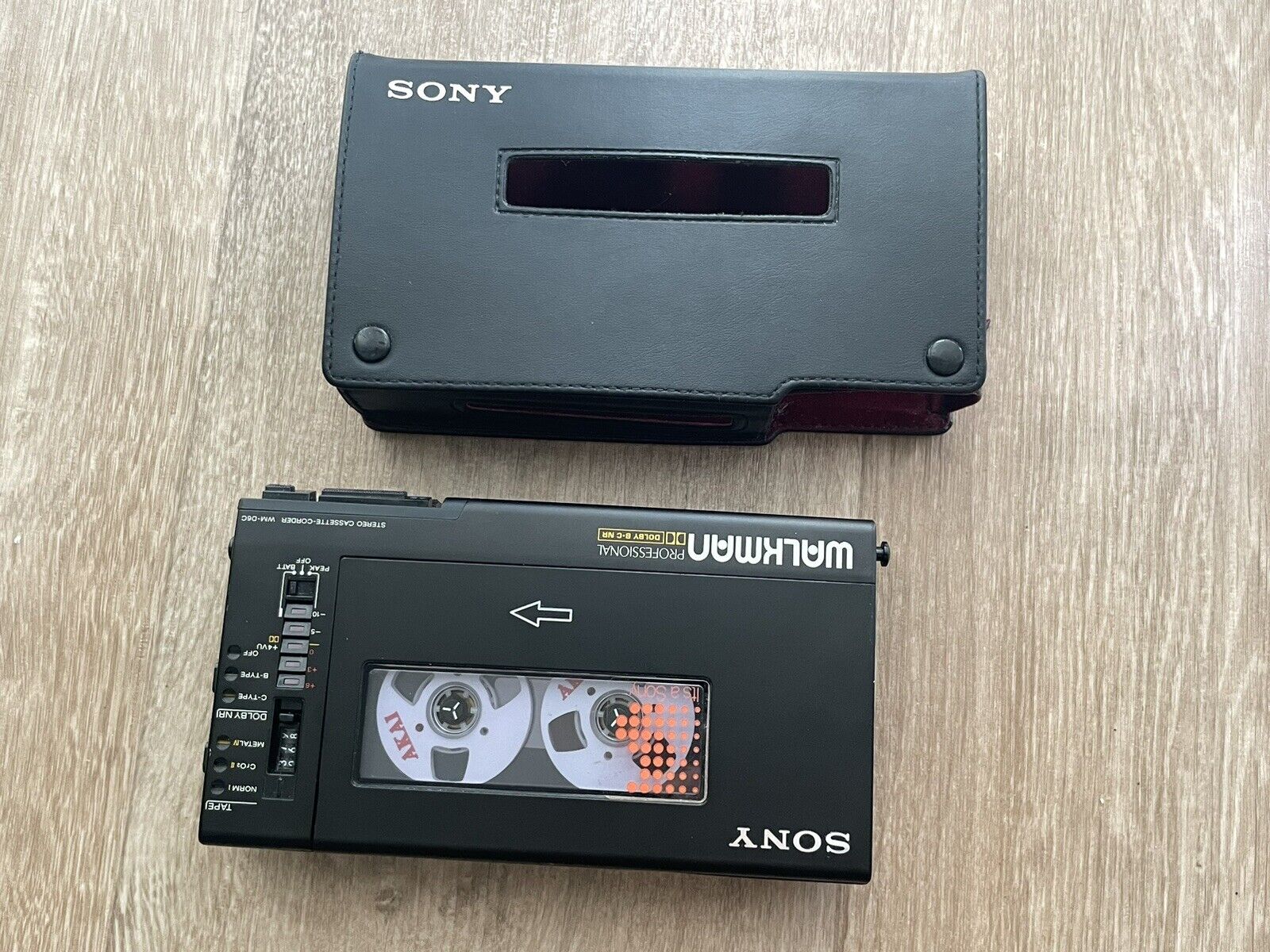 Sony Wm-D6c Stereo Cassette-Corder Walkman Professionnel Année 1983