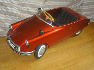 Voiture À Pédales Auto Tôle Mg Morellet Guerineau Citroe