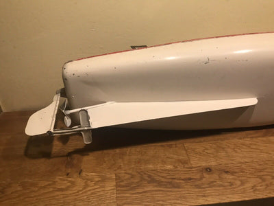 Canot JEP 916 Bateau jouet en tôle de bassin Mécanique No Ruban Bleu