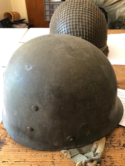 Casque Us M1 Parachutiste Indo Algérie