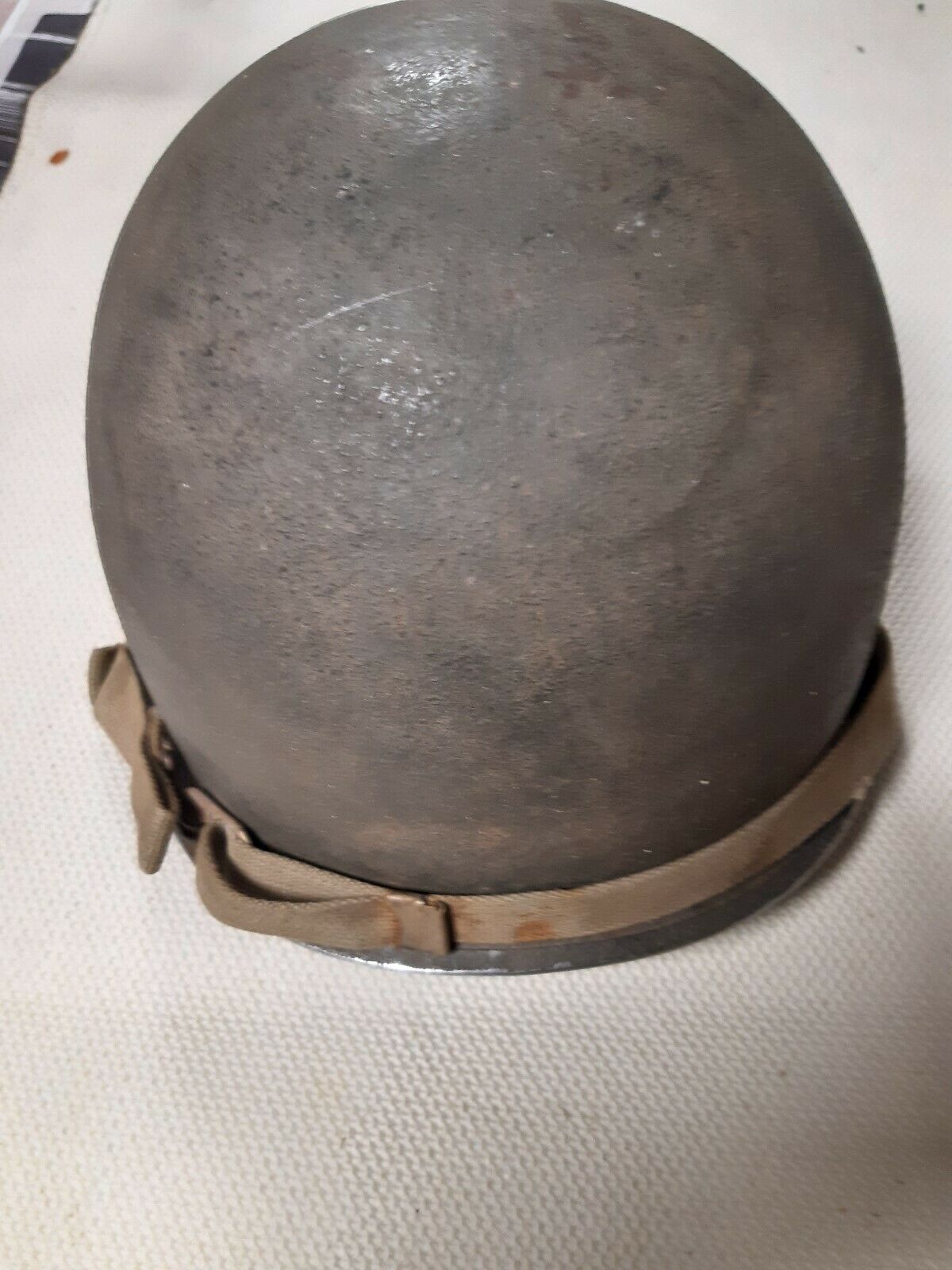 Casque Us Jonc Avant Patte Fixe Gi Nominatif Militaria Ww2
