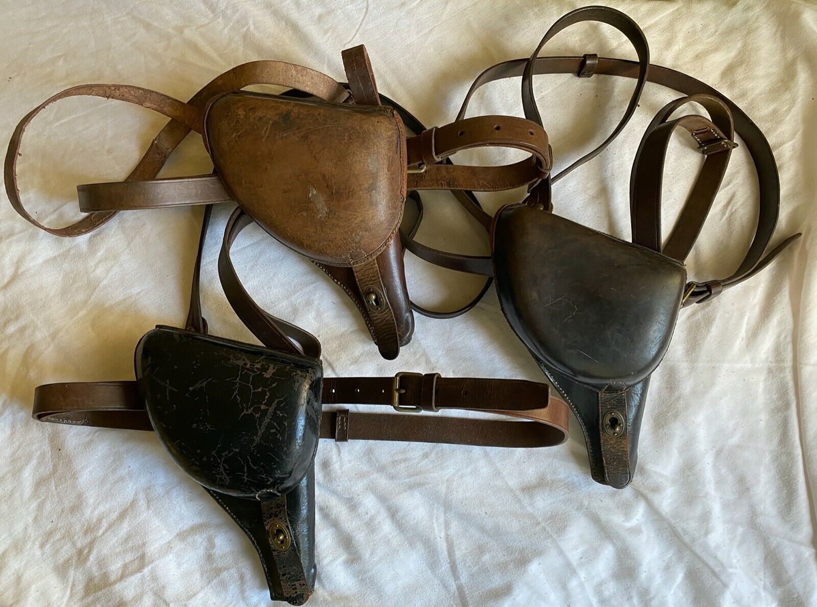 Lot de 03 Etuis Holster Jambon 1873-74