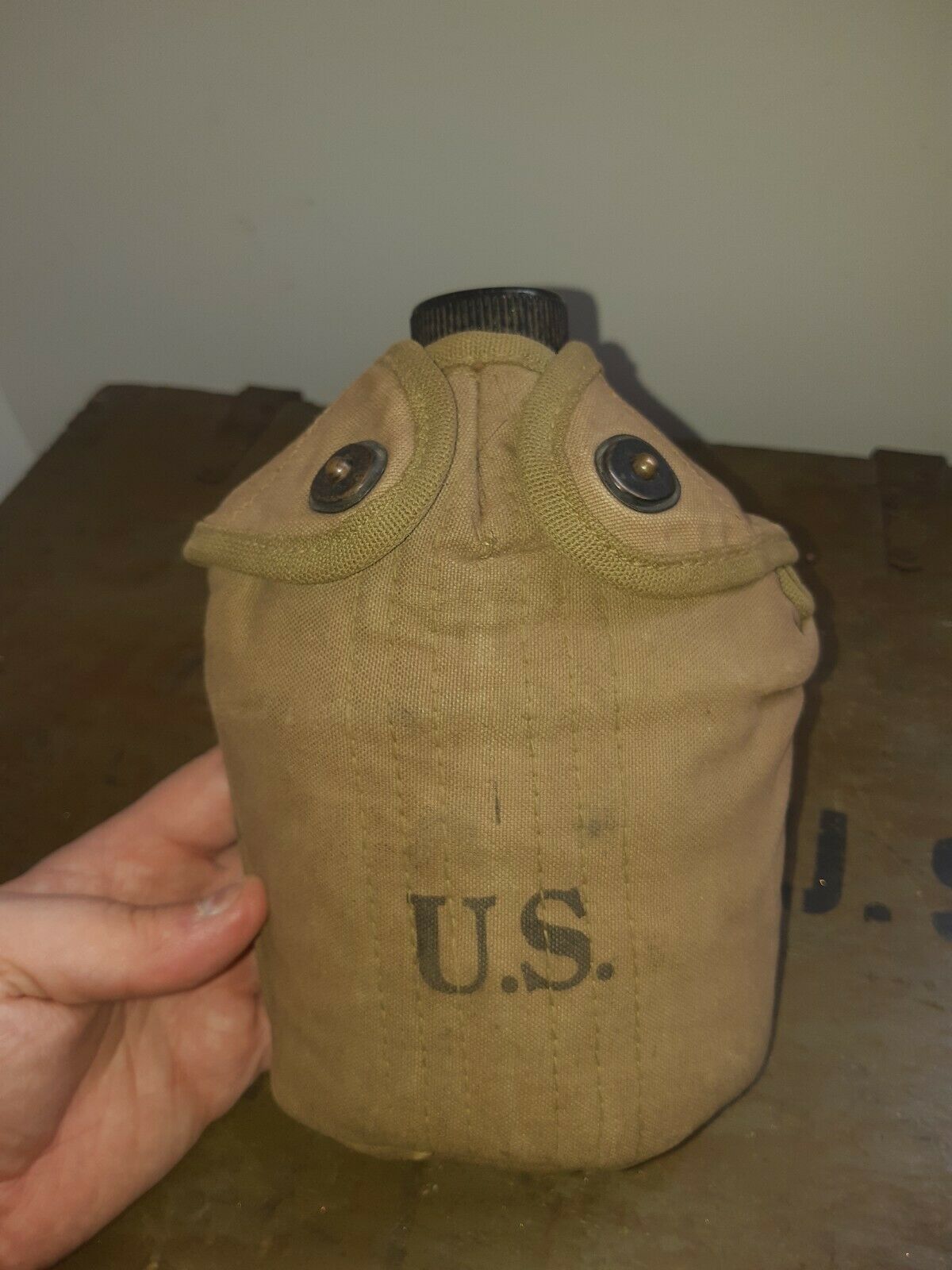 Ww2 Us Gourde Casque Dday Ffl Para Veste Gi Utah Omaha Airborne Ceinturon 101st