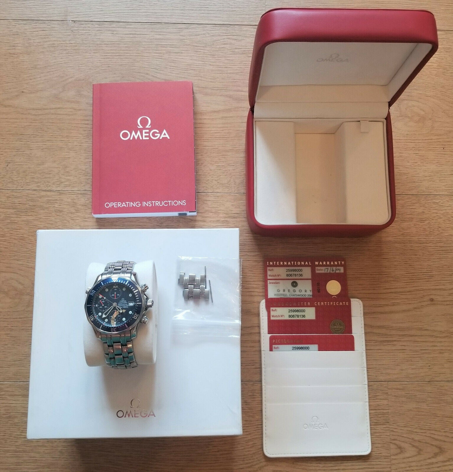 Montre-Bracelet Omega Seamaster Chronographe 41,5 Mm Automatique
