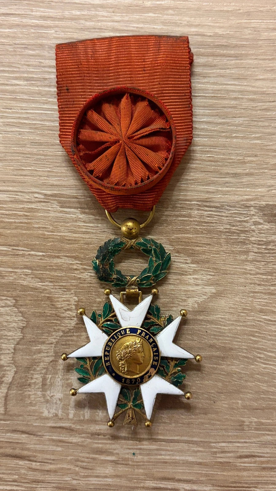 Médaille Légion d'honneur ancienne en or