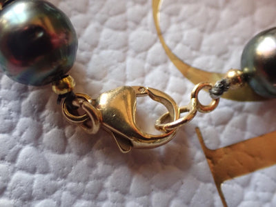 Collier Maison RAMBAUD Paris Perles de Tahiti +PERLES en OR 18 CARATS