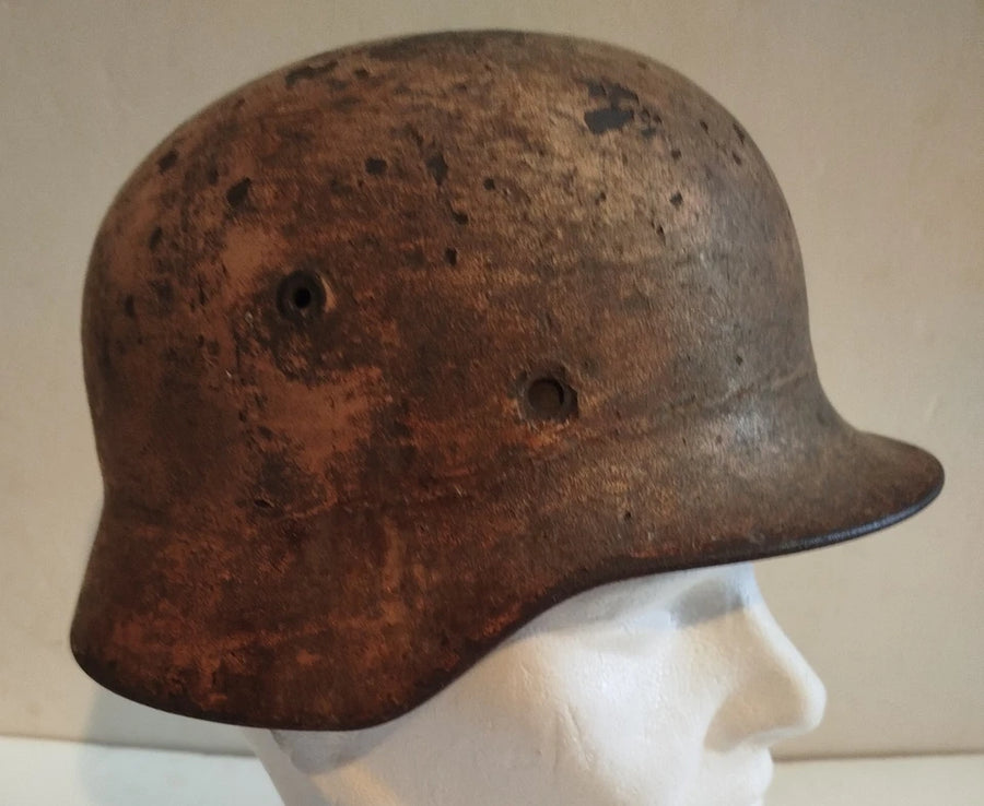 Casque Militaire Ww2 Stahlhelm Sable Afrikakorps Ak Luftwaffe
