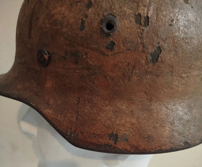 Casque Militaire Ww2 Stahlhelm Sable Afrikakorps Ak Luftwaffe