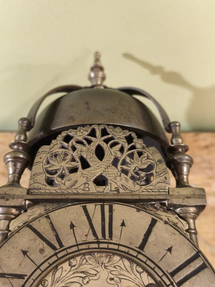 Mouvement Horloge Pendule Réveil Lanterne En Laiton À Cloche 18ème - 19ème
