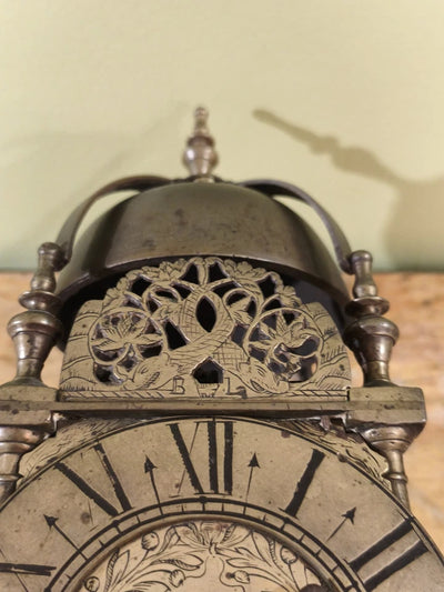 Mouvement Horloge Pendule Réveil Lanterne En Laiton À Cloche 18ème - 19ème