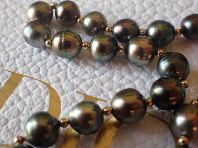 Collier Maison RAMBAUD Paris Perles de Tahiti +PERLES en OR 18 CARATS