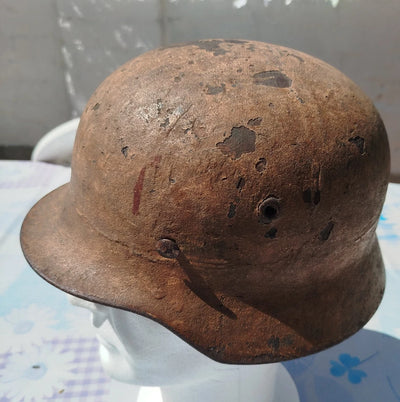 Casque Militaire Ww2 Stahlhelm Sable Afrikakorps Ak Luftwaffe