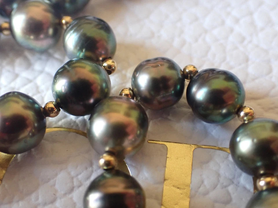 Collier Maison RAMBAUD Paris Perles de Tahiti +PERLES en OR 18 CARATS