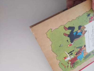 Ancienne bd tintin objectif lune 1953