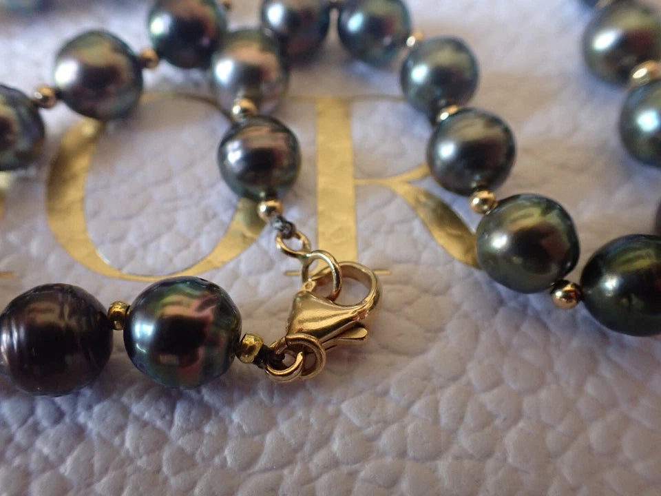 Collier Maison RAMBAUD Paris Perles de Tahiti +PERLES en OR 18 CARATS