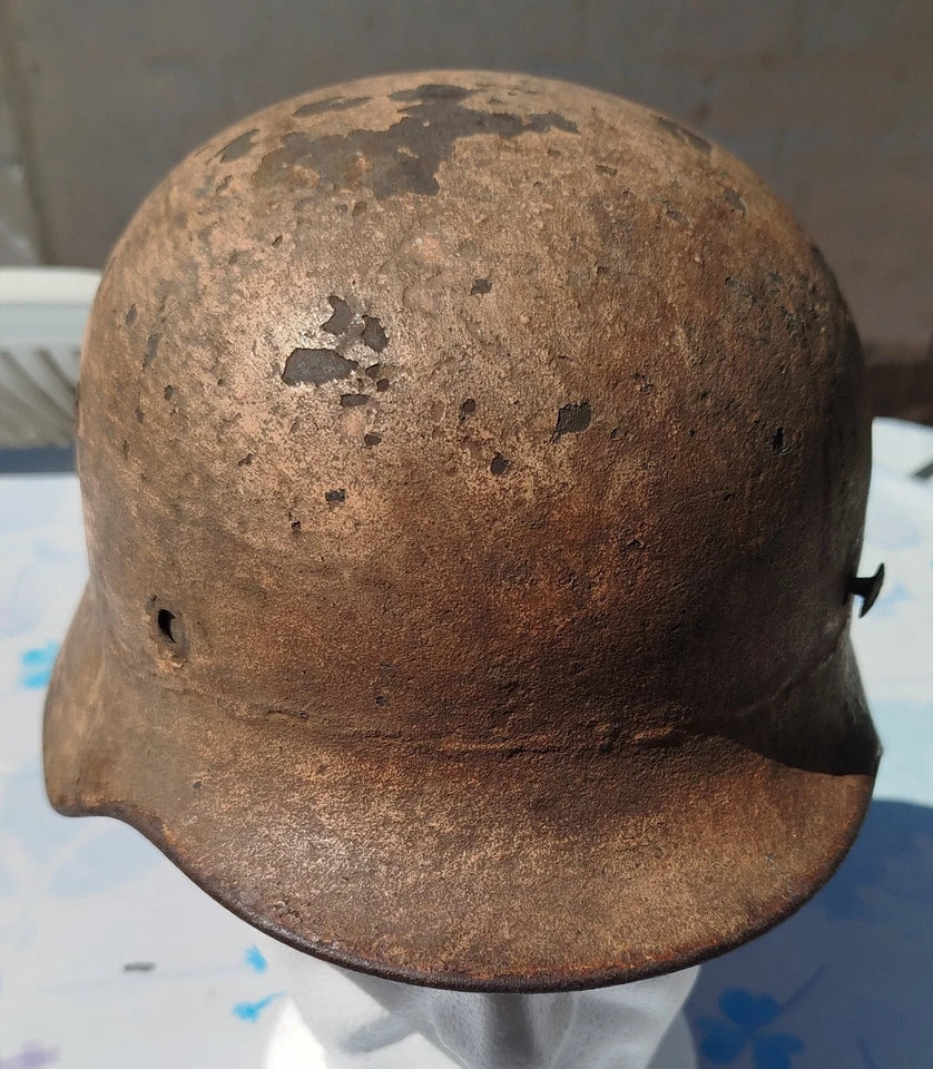 Casque Militaire Ww2 Stahlhelm Sable Afrikakorps Ak Luftwaffe