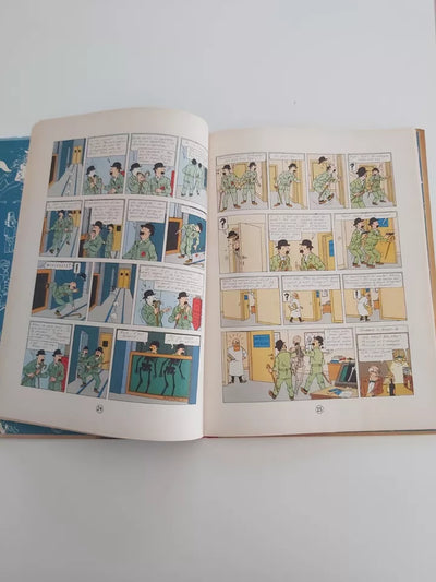Ancienne bd tintin objectif lune 1953