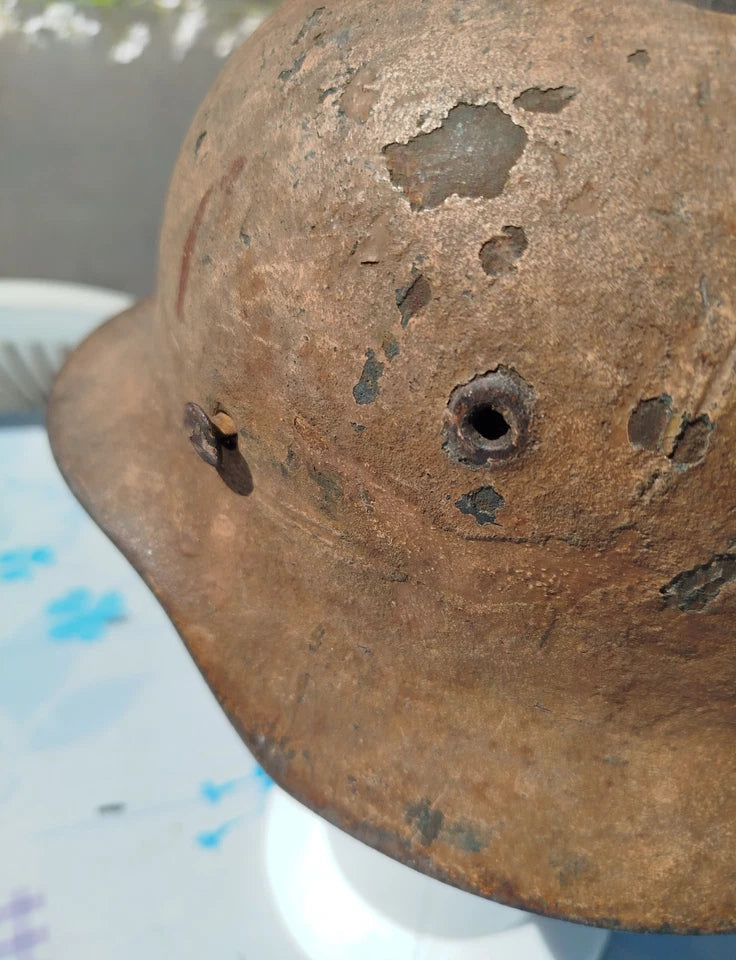 Casque Militaire Ww2 Stahlhelm Sable Afrikakorps Ak Luftwaffe