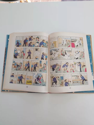 Ancienne bd tintin objectif lune 1953