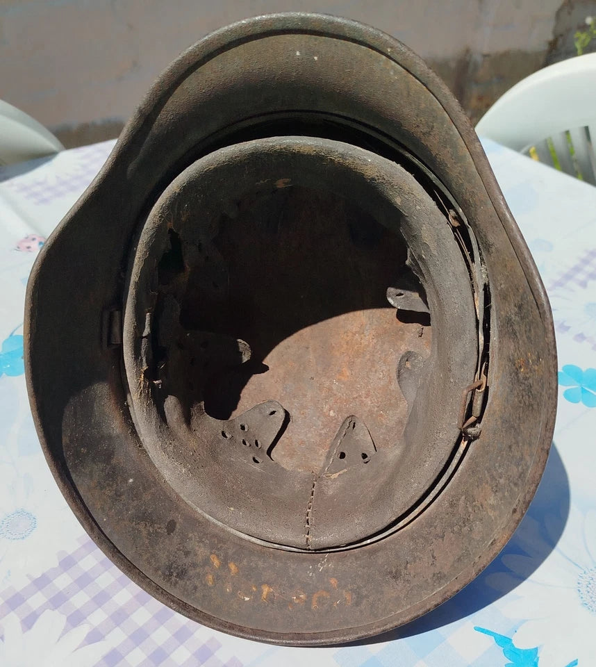 Casque Militaire Ww2 Stahlhelm Sable Afrikakorps Ak Luftwaffe