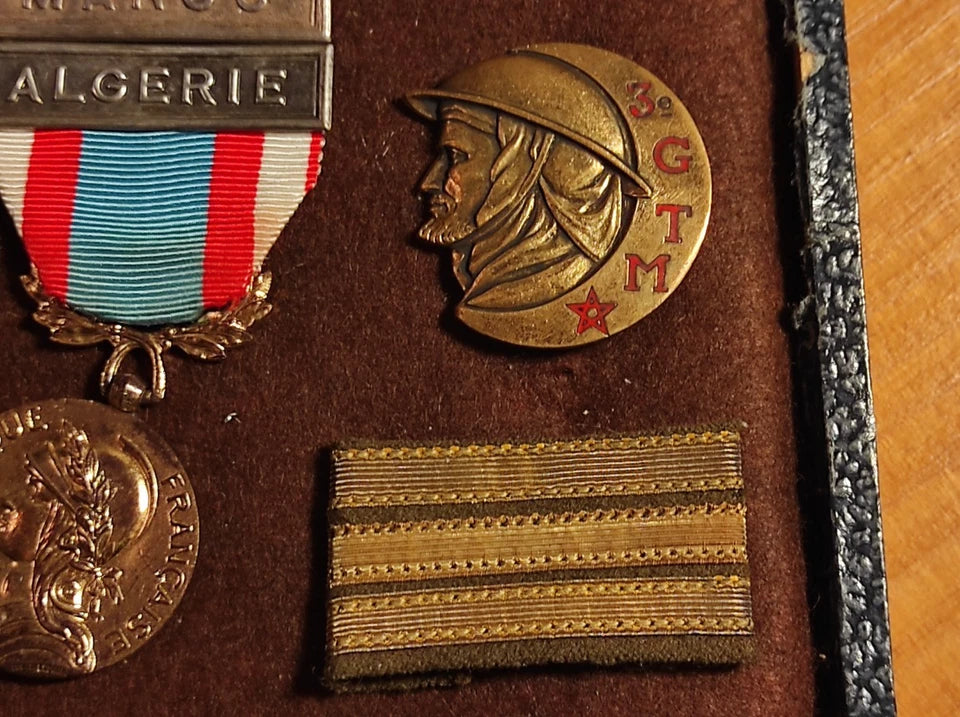 Croix De Guerre Tabors Goumiers Toe Medaille Militaire Legion D'Honneur