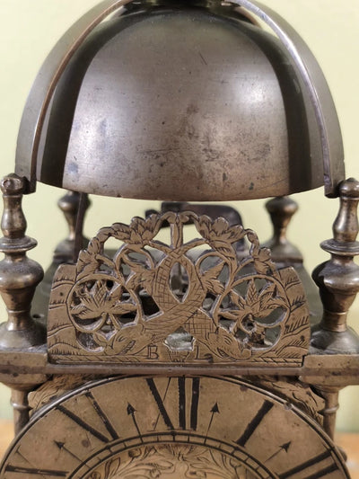 Mouvement Horloge Pendule Réveil Lanterne En Laiton À Cloche 18ème - 19ème