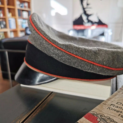Casquette shirmmütze WW1 artillerie badoise