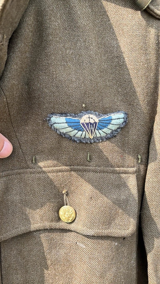 Veste Parachutiste Français SAS France Libre 1944 1945