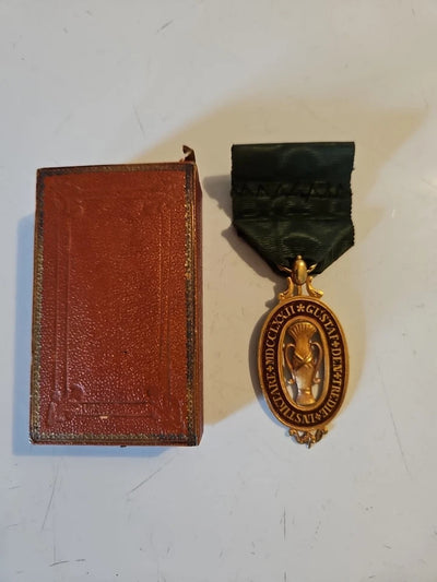 Medaille Ordre De Vasa. Suède. Or