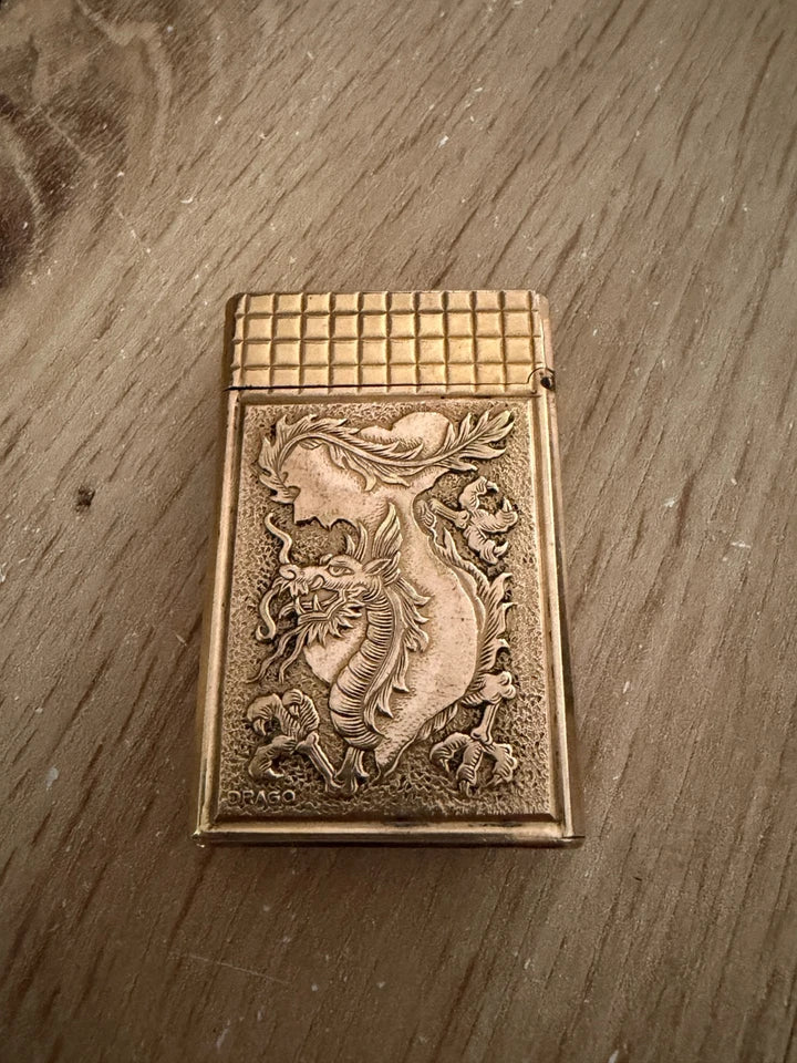 Briquet S.T. Dupont Drago Paris 5e Bataillon Thai Indochine Essence
