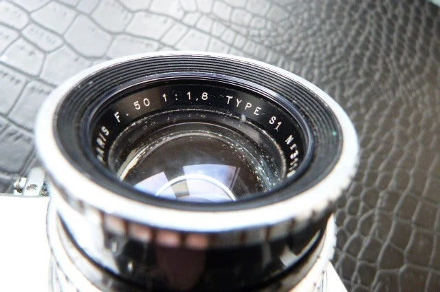 Appareil Photos Ancien Vintage Rectaflex Objectif Angénieux 50 Mm
