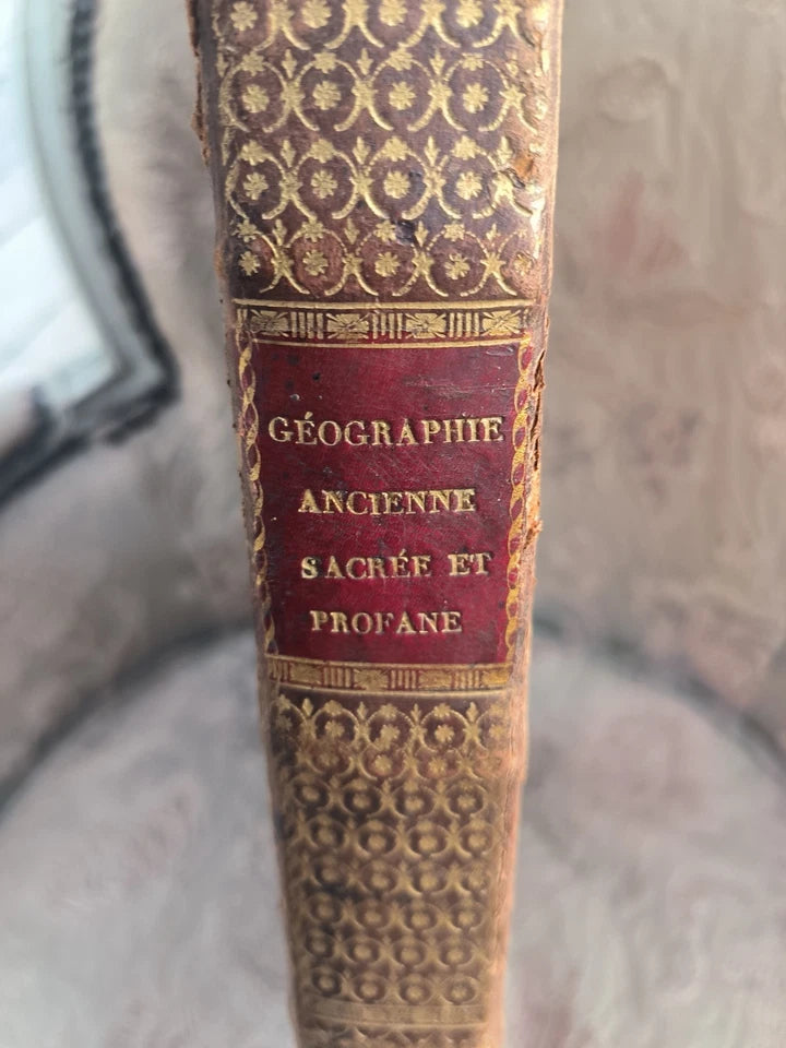 Livre Ancien Geographie Ancienne Sacré Et Profane Xviieme - 1652