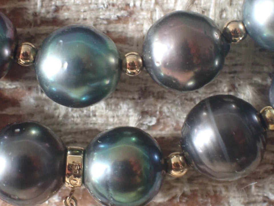 Collier Maison RAMBAUD Paris Perles de Tahiti +PERLES en OR 18 CARATS