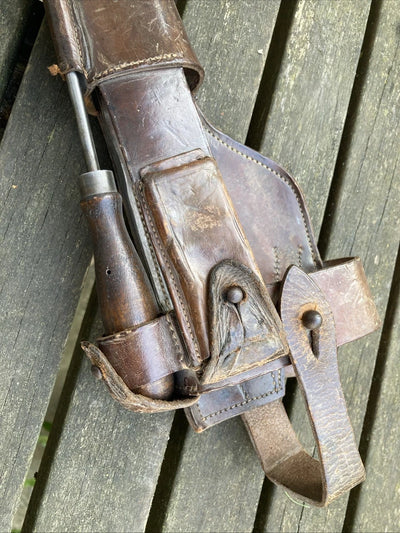 Brelage Étui Crosse Allemand C96 impérial WW1 daté 1916