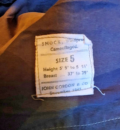 Veste camouflée WINDPROOF GB 1944 Normandie + Armée française Indo Indochine
