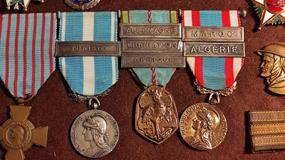Croix De Guerre Tabors Goumiers Toe Medaille Militaire Legion D'Honneur
