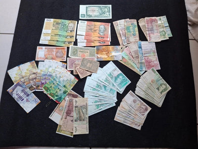 Lot De 190 Billets ( Banknotes) , France Et Monde,