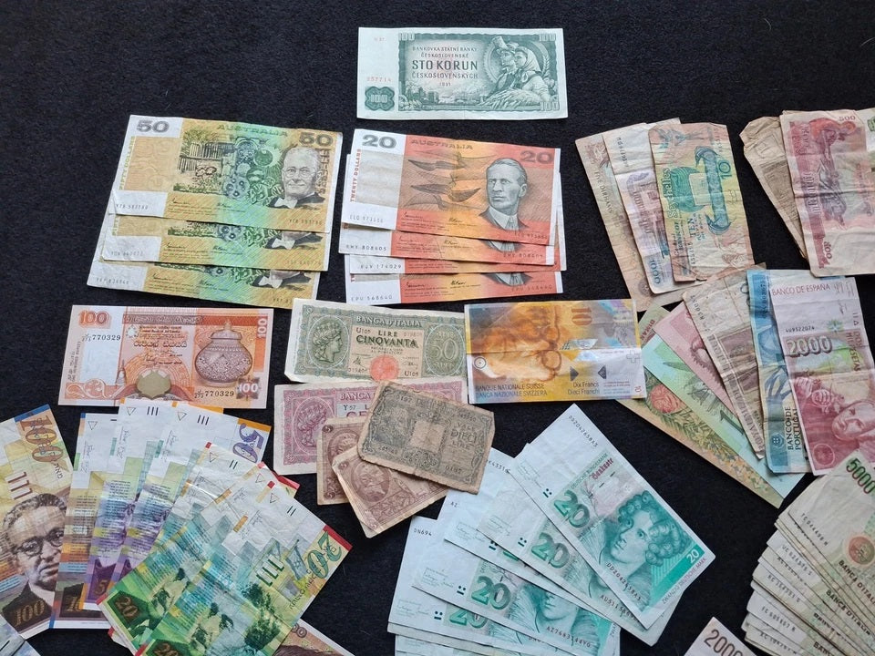 Lot De 190 Billets ( Banknotes) , France Et Monde,
