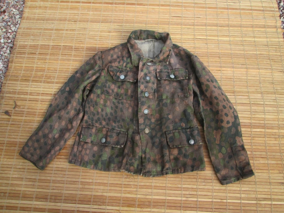 Veste ww2 WWII Camouflage DOT 44 Normandie 1944 Infanterie Militaire