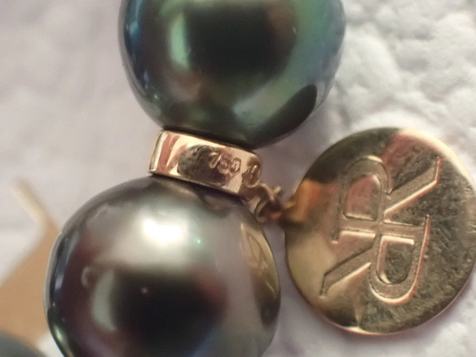 Collier Maison RAMBAUD Paris Perles de Tahiti +PERLES en OR 18 CARATS
