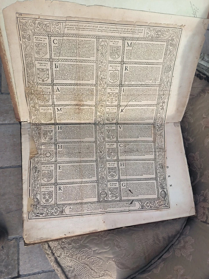 Livre Ancien Geographie Ancienne Sacré Et Profane Xviieme - 1652