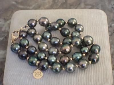 Collier Maison RAMBAUD Paris Perles de Tahiti +PERLES en OR 18 CARATS
