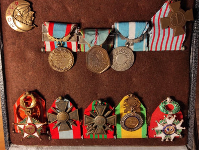 Croix De Guerre Tabors Goumiers Toe Medaille Militaire Legion D'Honneur