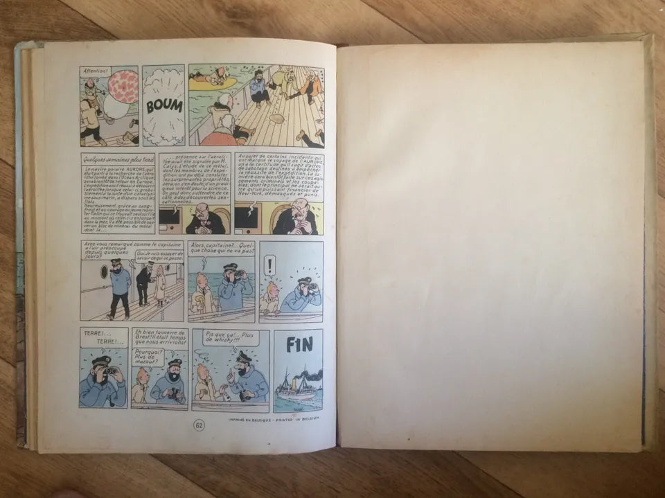 Bd Tintin Eo A18 Etoile Mysterieuse 1942