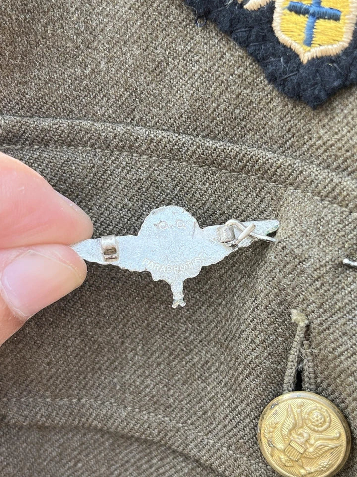 Veste Parachutiste Français SAS France Libre 1944 1945