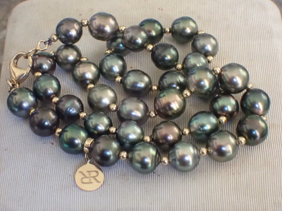 Collier Maison RAMBAUD Paris Perles de Tahiti +PERLES en OR 18 CARATS