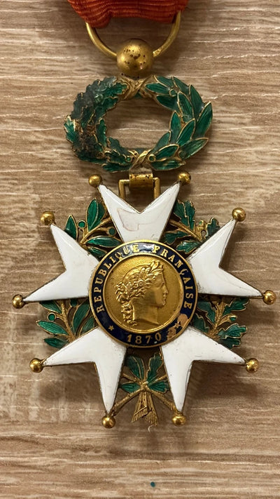 Médaille Légion d'honneur ancienne en or
