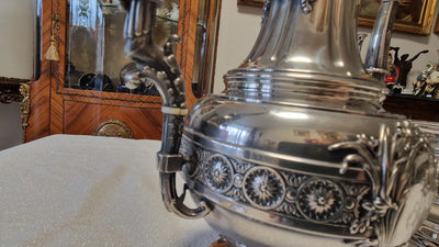 Service en Argent massif, Minerve, Orfèvre Henri Soufflot