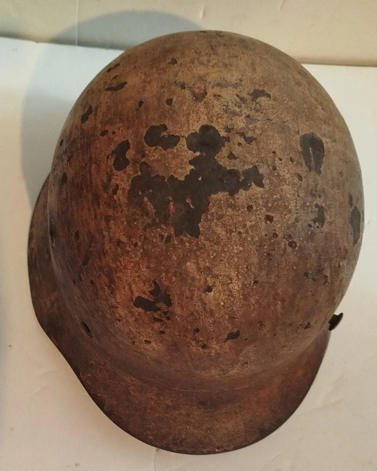 Casque Militaire Ww2 Stahlhelm Sable Afrikakorps Ak Luftwaffe